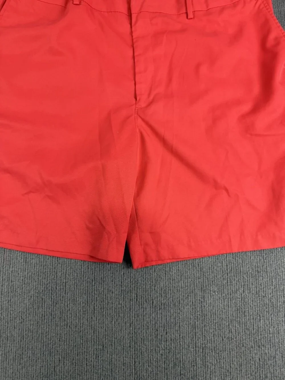 Adjust-A-Band Mens Red Expandable Waist Shorts 44